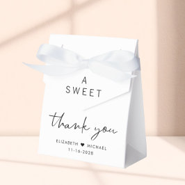 モダン感謝結婚の フェイバーボックス