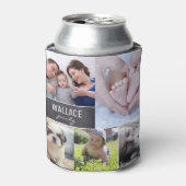 モダン懇親会写真コラージファミリー 缶クーラー (缶正面)