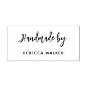 モダン手作りの草書体カスタム ラバースタンプ (インプリント)