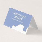 モダン折り曲げ 名刺 (正面)