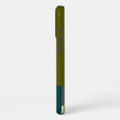 モダン抽象デザイン携帯電話ケースHAMbWG iPhoneケース (左側面)