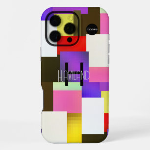 モダン抽象デザイン携帯電話ケースHAMbWG iPhone 16 Pro Maxケース