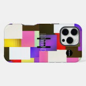 モダン抽象デザイン携帯電話ケースHAMbWG iPhoneケース (裏面横)