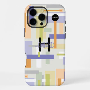 モダン抽象デザイン携帯電話ケースHAMbWG iPhone 16 Pro Maxケース