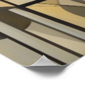 モダン抽象デザイン4:5 ポスター (角)