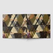 モダン抽象デザイン ゲストブック (全面)