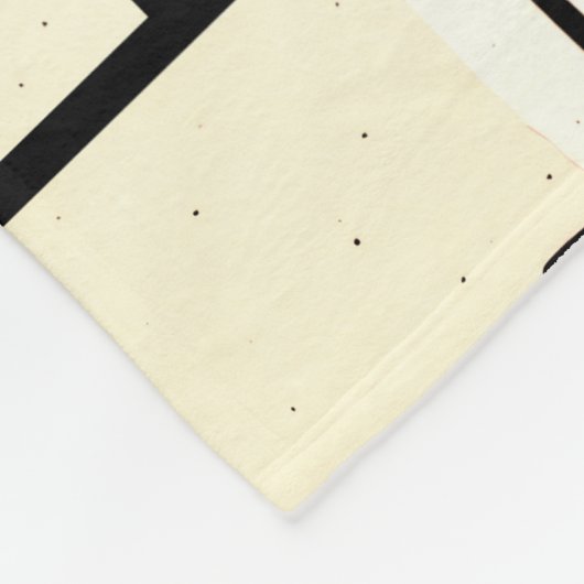 モダン抽象デザイン、動的線装飾用クッション フリースブランケット (角)