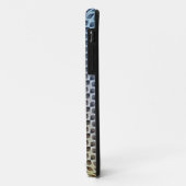 モダン抽象デジタルパターン デザイン1243 Case-Mate iPhoneケース (裏面/左)