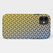 モダン抽象デジタルパターン デザイン1243 Case-Mate iPhoneケース (裏面(横))