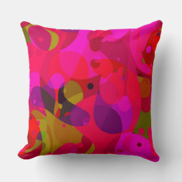 モダン抽象パターン クッション