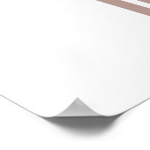 モダン抽象現代幾何学アート ポスター (角)