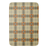 モダン抽象芸術のセージ緑色 バスマット (正面縦)