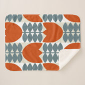 モダン抽象芸術の形状 シェルパブランケット (正面(横))