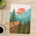 モダン抽象芸術の森、山、日の出 iPad PROカバー<br><div class="desc">このモダン抽象芸術フォレスト、山、サンライズiPad Proカバーは、新しいヴィンテージランドスケープテーマコレクション用であ素晴らしる。また、自然愛好家、ハイキング愛好家、旅行者への贈り物に最適。</div>