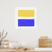 モダン抽象芸術アクリル ポスター (キッチン)