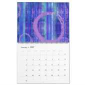 モダン抽象芸術アコンテンポラリーートカレンダー カレンダー (1月 2027)