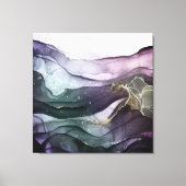 モダン抽象芸術アルコールインキ延伸帆布 キャンバスプリント (正面)