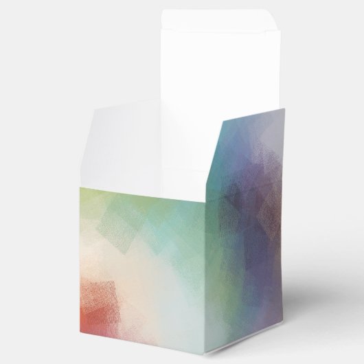 モダン抽象芸術アーエレガントトレンディーテンプレート フェイバーボックス (オープン)