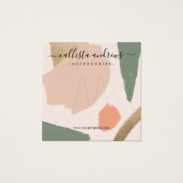 モダン抽象芸術アーストーン金ゴールドアートリングや輪ディスプレイ