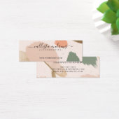 モダン抽象芸術アーストーン金ゴールドイヤリングディスプレイ (デスク)