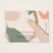 モダン抽象芸術アーストーン金ゴールドブレスレット表示 (裏面)