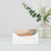 モダン抽象芸術アースベビーおむつラッフル エンクロージャーカード (スタンド正面)