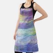 モダン抽象芸術アートのブラシストローク エプロン (インサイチュ)