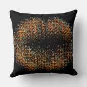 モダン抽象芸術アートの唇#20 クッション (裏面)