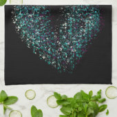 モダン抽象芸術アートの唇#23 キッチンタオル (折り畳み)