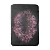 モダン抽象芸術アートの唇#30 バスマット (正面縦)