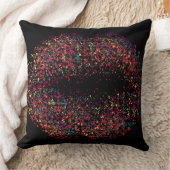 モダン抽象芸術アートの唇#7 クッション (ブランケット)