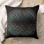 モダン抽象芸術アートの唇#8 クッション (ブランケット)