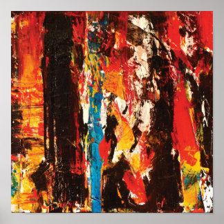 モダン抽象芸術アートプリント ポスター