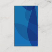 モダン抽象芸術アートユニーク結婚Webサイト エンクロージャーカード (裏面)