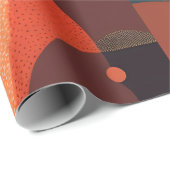 モダン抽象芸術アートラッピング紙 ラッピングペーパー (ロールコーナー)