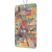 モダン抽象芸術アートワーク カーエアーフレッシュナー (左)