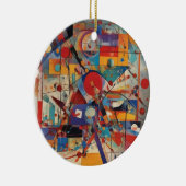 モダン抽象芸術アートワーク セラミックオーナメント (右)