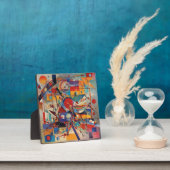 モダン抽象芸術アートワーク フォトプラーク (インサイチュ)