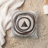 モダン抽象芸術アート装飾用クッション クッション (ブランケット)