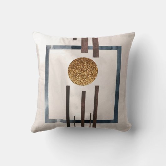 モダン抽象芸術アート装飾用クッション クッション (裏面)