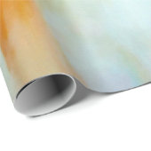 モダン抽象芸術アート誕生日クリスマスプレゼント ラッピングペーパー (ロールコーナー)