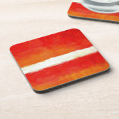 モダン抽象芸術アート – ロスコスタイル コースター (左側)