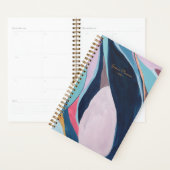 モダン抽象芸術アーパーソナライズされたプランナー プランナー手帳 (ディスプレー)