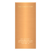 モダン抽象芸術ア絵画ート銅金ゴールド価格表 ラックカード (裏面)