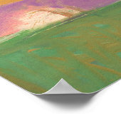 モダン抽象芸術ア絵画ートby Richard Diebenkorn ポスター (角)