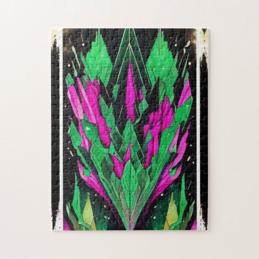 モダン抽象芸術エレガンスパズル- 252ピース ジグソーパズル (縦)