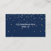 モダン抽象芸術カスタムママ コーリングカード (裏面)