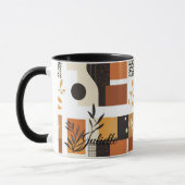 モダン抽象芸術カスタム自然自然 マグカップ (左)