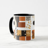 モダン抽象芸術カスタム自然自然 マグカップ (正面左)