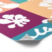 モダン抽象芸術カラフルデザイン | ポスター (角)